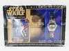 Star Wars Movie Poster Timepiece Watch with Death Star Display Case & Card 46251