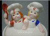 Campbells Soup 1998 Campbell Soup Kids Porcelain Cookie Jar by Benjamin and Medwin