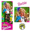 Troll Barbie Doll with Mini Troll 1992 Mattel 10257