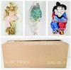 Celebrities/TV Lot of 3 Porcelain Jester Dolls 18 Tall Vintage Clown Figurine Set