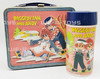 Raggedy Ann and Andy Tin Metal Lunchbox and Thermal Cup 1973 Aladdin USED