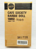 Barbie Cafe Society Barbie Members Choice 2nd Ed Collectors Club Doll No 18892 NEW