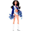Dallas Cowboys Cheerleaders Barbie Doll Hispanic Pink Label 2007 Mattel #M2318
