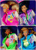 Barbie and the Sensations Belinda Bopsy Becky Lot of 4 Dolls 1987 Mattel NEW