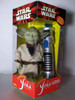 Star Wars Interactive Yoda and Lightsaber Action Figure 2000 Tiger Electronics