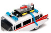 Hollywood Rides Ghostbusters Ecto-1 Vehicle 1:24 Scale Die Cast Model Car