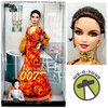 James Bond 007 Solitaire Barbie Doll Live and Let Die Black Label 2010 Mattel