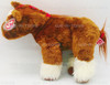 TY Beanie Buddy Hoofer the Clydesdale Horse 10" Plush 2002 With Tag NEW