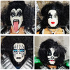 KISS Full Band Set of 4 Gold Record Variant Gene Simmons McFarlane 1997 NRFB