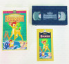 Disney Lot of 6 Disney Masterpieces and Classics VHS Tapes Aladdin Bambi USED