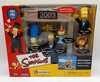 The Simpsons New Year's Eve Interactive Environment Playset 2002 Playmates
