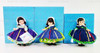 Madame Alexander Lot of 3 Friends in Foreign Lands Canada Dolls 560 BK 0706 USED