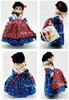 Madame Alexander BK Lot of 3 International Collection German Dolls 563 and763 USED
