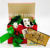 Annalee Mobilitee Dolls 1997 Puppy Present 4" Wired Doll No 7421