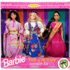 Barbie Dolls of the World Gift Set Japanese Norwegian & Indian 1995 Mattel 15283