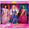 Barbie Dolls of the World Gift Set Japanese Norwegian & Indian 1995 Mattel 15283