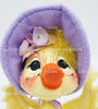 Annalee Mobilitee Dolls 2004 Spring Girl Duck 5" Wired Doll No 150504 MINT