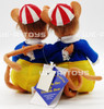 Annalee Mobilitee 2006 Tweedle Dee and Tweedle Dum Mice 6 Wired Doll 943606 MINT