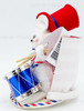 Annalee Mobilitee Dolls 5" Patriotic Drummer Mouse Wired Doll 2010 NEW