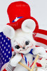 Annalee Mobilitee Dolls 5" Patriotic Drummer Mouse Wired Doll 2010 NEW