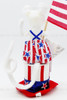 Annalee Mobilitee Dolls 5 Patriotic Mouse on Hat Wired Doll 2010 NEW