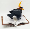 Annalee Mobilitee Dolls 6" Reading Raven 2011 Stuffed Figure No. 301211