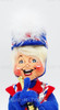 Annalee Marching Band Elf 9" Wired Doll Blue 2009