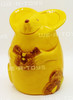 Treasure Craft Compton California Yellow Mouse Cookie Jar Made In USA USED
