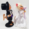 Annalee Mobilitee Dolls 6 Bride and Groom Mouse Set of 2 Figures No 250708 NEW