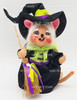 Annalee Mobilitee Dolls 6" Sparkle Witch Mouse Wired Doll No. 300909 NEW