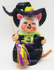 Annalee Sparkle Witch Mouse 6" Wired Doll No. 300909