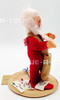 Annalee Mobilitee Dolls 1992 Santa With Mailbag & Letters 7" Wired Doll No 5234