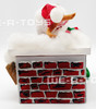 Annalee Santa Mouse Down Through The Chimney Doll 7729