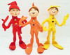 Annalee Mobilitee Dolls 12" Fall Elf Yellow Red Orange Lot of 3 No.351409 NEW