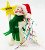Annalee Holiday Cheer Cat Wired Doll 2000 No 987400