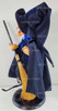 Annalee Mobilitee Dolls 23" Witch Blue Sparkle Wired Doll Halloween No. 332905