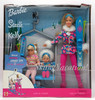 Skiing Vacation Barbie Stacie Kelly Dolls Set & Ski Lift 2000 Mattel No 29347