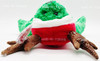 Ty Beanie Buddy Holiday Teddy Green Reindeer Bear Plush Toy 2003