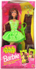 Barbie Cut and Style Barbie Brunette Doll Green Dress 1994 Mattel #12644