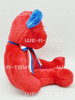 Ty Beanie Buddy America the Bear Red Plush Toy 2002 With Tag NEW