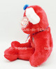 Ty Beanie Buddy America the Bear Red Plush with Blue and White Ears 2002