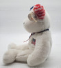 Ty Beanie Buddies America the Bear White Plush 2002