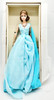 Blue Chiffon Ball Gown Barbie Silkstone Doll BFMC Gold Label 2016 Mattel DYX74