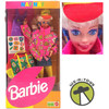 Barbie Naf Naf Travel Doll With Stickers Mattel 1993 #10997