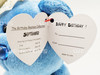 Ty Beanie Baby Birthday Bear September Plush with Party Hat New with Tags