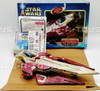 Star Wars Obi-Wan Kenobis Jedi Starfighter Vehicle 2001 Hasbro 84869 COMPLETE
