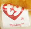 Ty Beanie Baby Minksy the Rabbit Plush 2004 New With Tags
