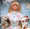 1996 Pet Doctor Barbie Doll Play Set Mattel 14603