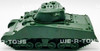 Toy Soldier Green Army Tank Hard Plastic NEW