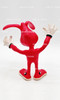 Dominos Pizza Noid Bendable Figure With Suction Cups 1988 USED